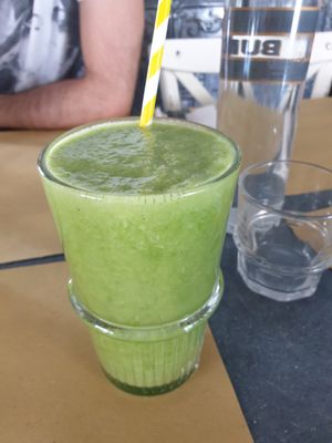 Green smoothie at Buddy VEGGY in Rome