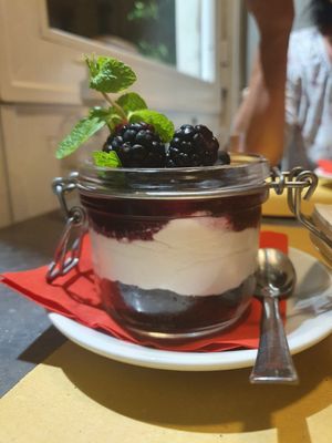 Cheesecake at Buddy VEGGY in Rome