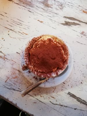 Tiramisù 😍 at Buddy VEGGY in Rome