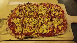 Pizza at Buddy VEGGY in Rome