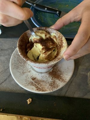 Tiramisu  #Veganuary at Buddy VEGGY in Rome