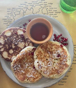 Vegan pancake   at Buddy VEGGY in Rome