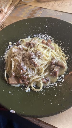 Carbonara  at Buddy VEGGY in Rome