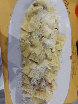 carbonara(!!!) at Buddy VEGGY in Rome
