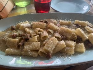 Carbonara  at Buddy VEGGY in Rome