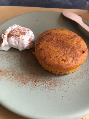 Carrot cake  at Buddy VEGGY in Rome