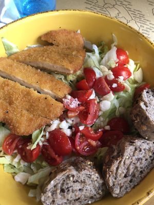 Vegan Cesar salad   at Buddy VEGGY in Rome