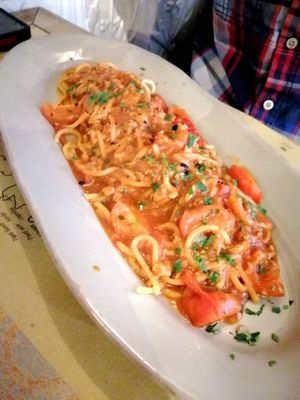 Pasta Puttanesca  at Buddy VEGGY in Rome