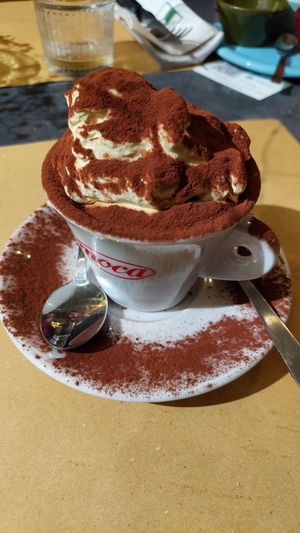 Tiramisu. at Buddy VEGGY in Rome