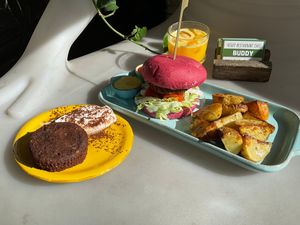 Brunch  at Buddy VEGGY in Rome