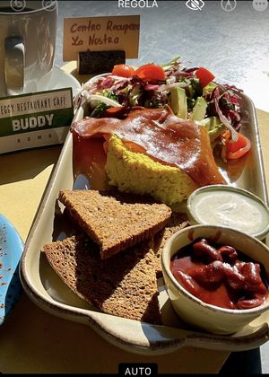 American breakfast   at Buddy VEGGY in Rome