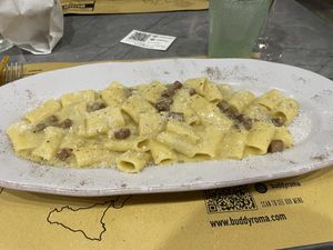 Carbonara  at Buddy VEGGY in Rome