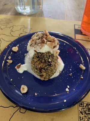 Supplì di riso venere   at Buddy VEGGY in Rome