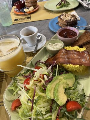 Vegan brunch  at Buddy VEGGY in Rome