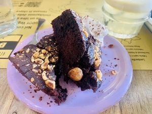 Brownie  at Buddy VEGGY in Rome