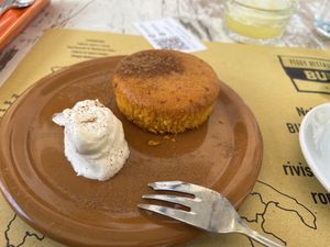 Carrot cake  at Buddy VEGGY in Rome