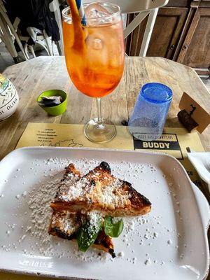 vegan lasagna at Buddy VEGGY in Rome