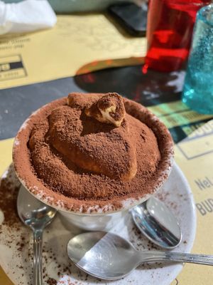 Tiramisù😍  at Buddy VEGGY in Rome