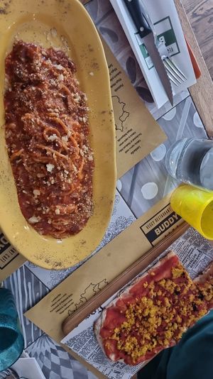 Amazing!!!!!! And the staff were lovely, making sure we go for breakfast before we leave Rome at Buddy VEGGY in Rome