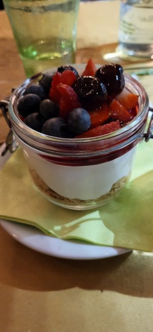 Cheesecake at Buddy VEGGY in Rome