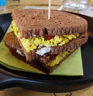 Tofu sandwich 😍 at Buddy VEGGY in Rome