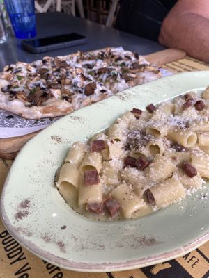Carbonara  at Buddy VEGGY in Rome