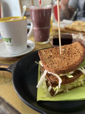 Vegan brunch  at Buddy VEGGY in Rome