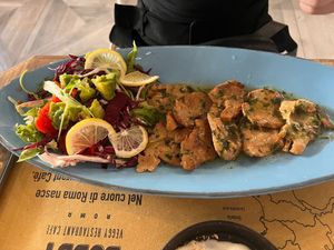 Scaloppina al limone at Buddy VEGGY in Rome