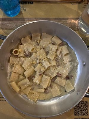 Vegan gricia    at Buddy VEGGY in Rome