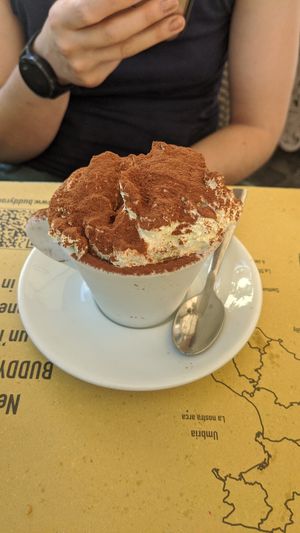 Tiramisu at Buddy VEGGY in Rome