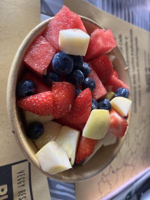 Fruit salad  at Buddy VEGGY in Rome