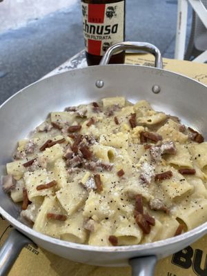 Carbonara  at Buddy VEGGY in Rome