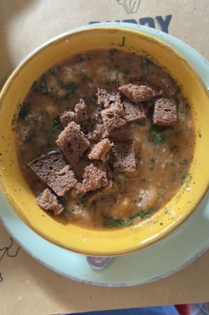 Bean soup  at Buddy VEGGY in Rome