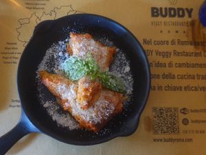 Pasta of the day: Vegan lasagna 🥰 at Buddy VEGGY in Rome