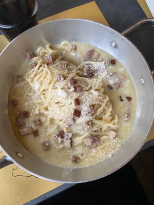 Pasta alla griciA at Buddy VEGGY in Rome