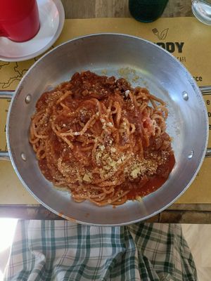 Amatriciana at Buddy VEGGY in Rome