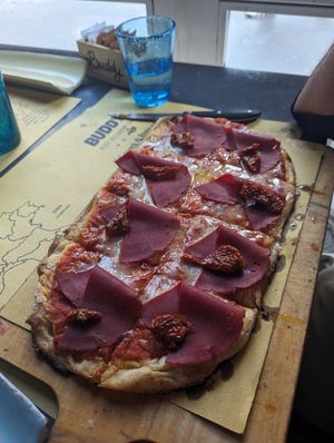 pizza at Buddy VEGGY in Rome