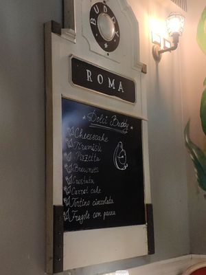 Desserts at Buddy VEGGY in Rome