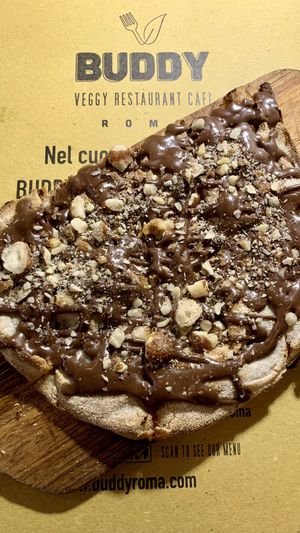 Pizetta nociola   at Buddy VEGGY in Rome