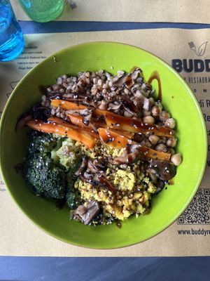 Buddha bowl  at Buddy VEGGY in Rome