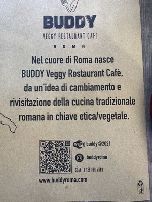   at Buddy VEGGY in Rome