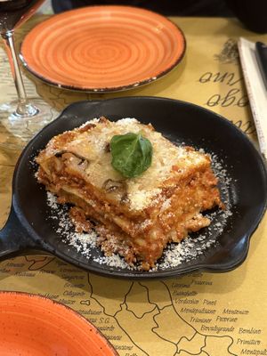 Lasagna  at Buddy VEGGY in Rome