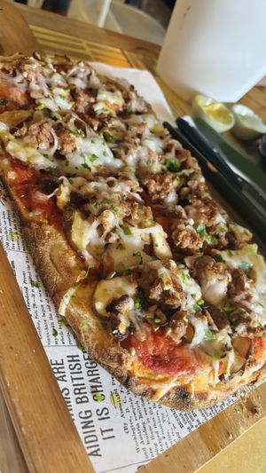 Woodpecker pizza   at Buddy VEGGY in Rome