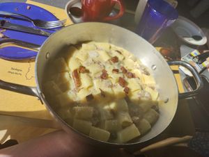 Carbonara at Buddy VEGGY in Rome