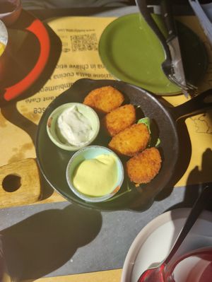 "Chicken" nuggets at Buddy VEGGY in Rome