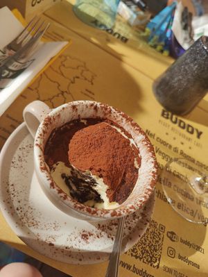 Tiramisu at Buddy VEGGY in Rome