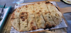 Foccacia pizza at Buddy VEGGY in Rome