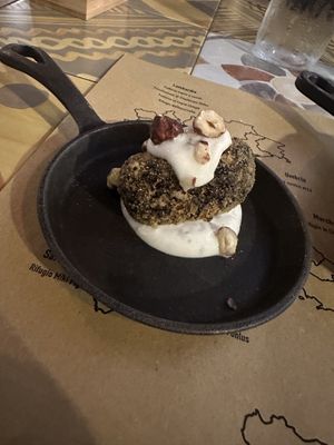 Supplì di riso nero  at Buddy VEGGY in Rome