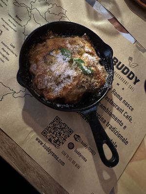 Parmigiana di melanzane  at Buddy VEGGY in Rome