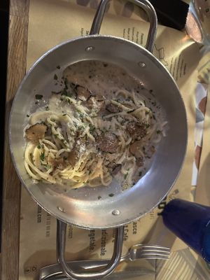 Truffle spaghetti   at Buddy VEGGY in Rome